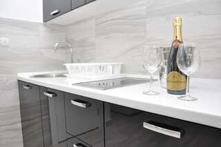 Апартаменты Villa Medusa Apartments Добра-Вода Апартаменты с видом на море-39